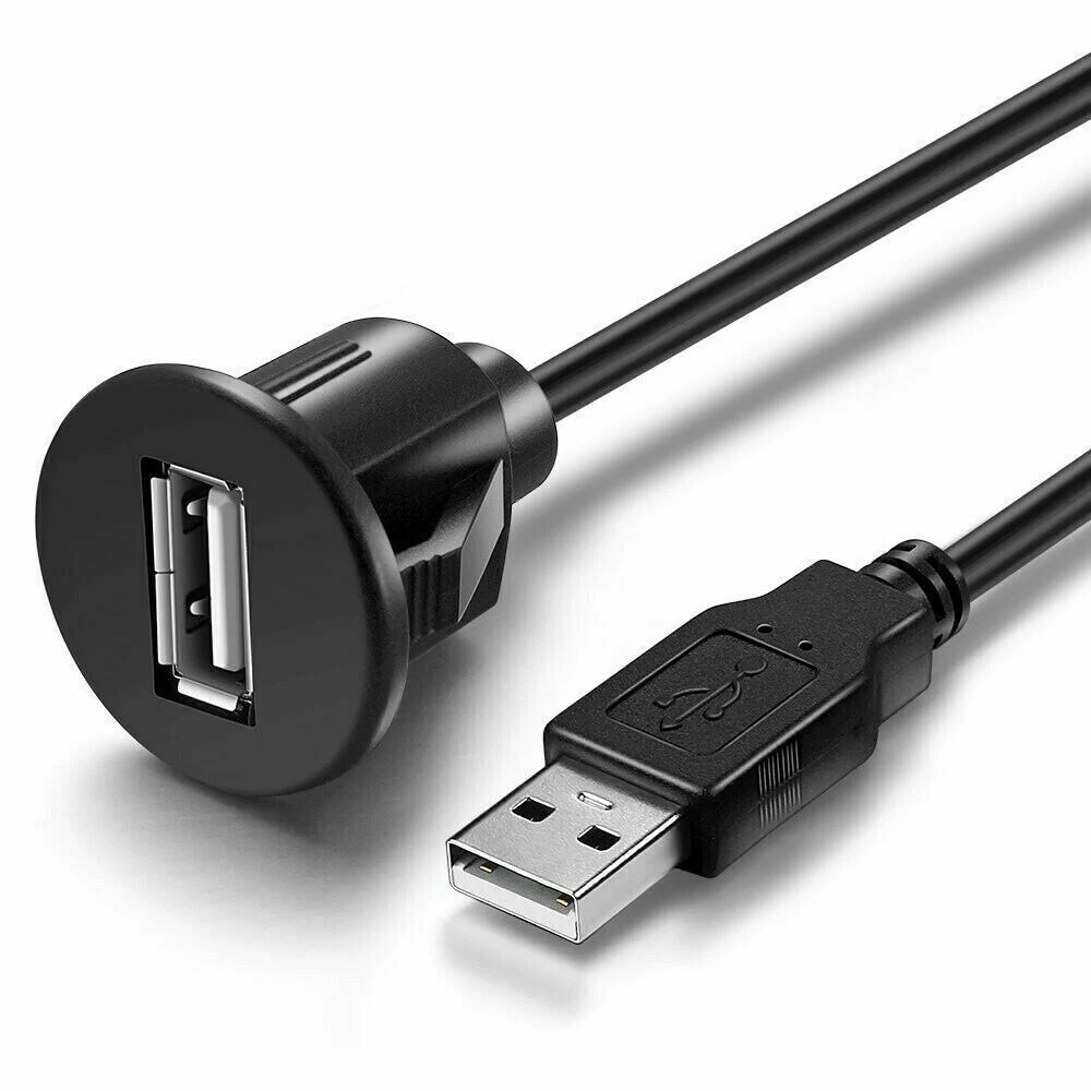 Single Port USB 3.0 Car Truck Boat Motorn Extension Cable