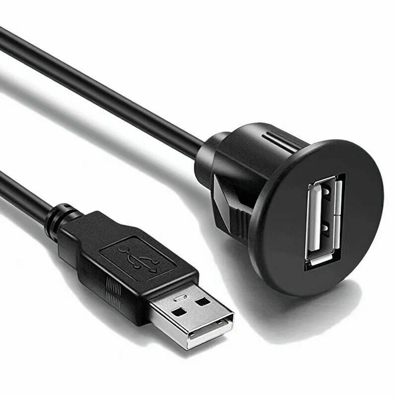 Single Port USB 3.0 Car Truck Boat Motorn Extension Cable