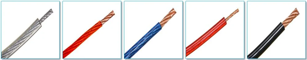 Tinner Copper/ OFC/CCA/Conductor Car Audio Power Cable
