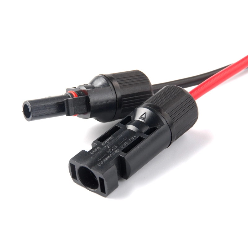 Extention Cable Mc4 to 2X30A Power Pole for Battery Charging System