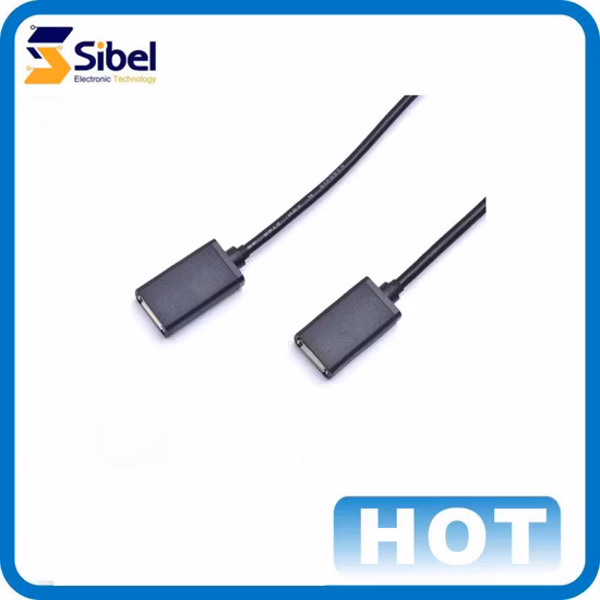 Universal Common Standard Top Rank Black USB Charging Collector Cable Car Loaded USB Charging Terminal Cable