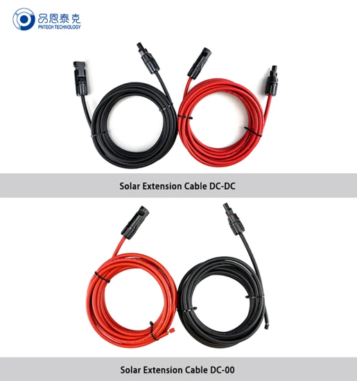 UV Resistance Solar Panel Extension Cable Wire Connector 6mm Battery Cable with Connector Solar Extension Cable with Anderson Joint with Quality Assurance