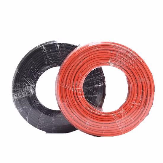 H1z2z2-K TUV Approval 4mm² 6mm² 10mm² Solar Power Cable Wires AC1000V DC 1500V Solar PV Cable