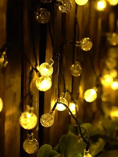 Outdoor Solar Powered 20 LED String Light for Garden Patio Yard Landscape Lamp Party