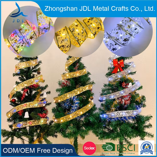 High Quality Cheap Price Holiday Lighting Outdoor Waterproof Solar Christmas Decoration Tree Light LED String Light